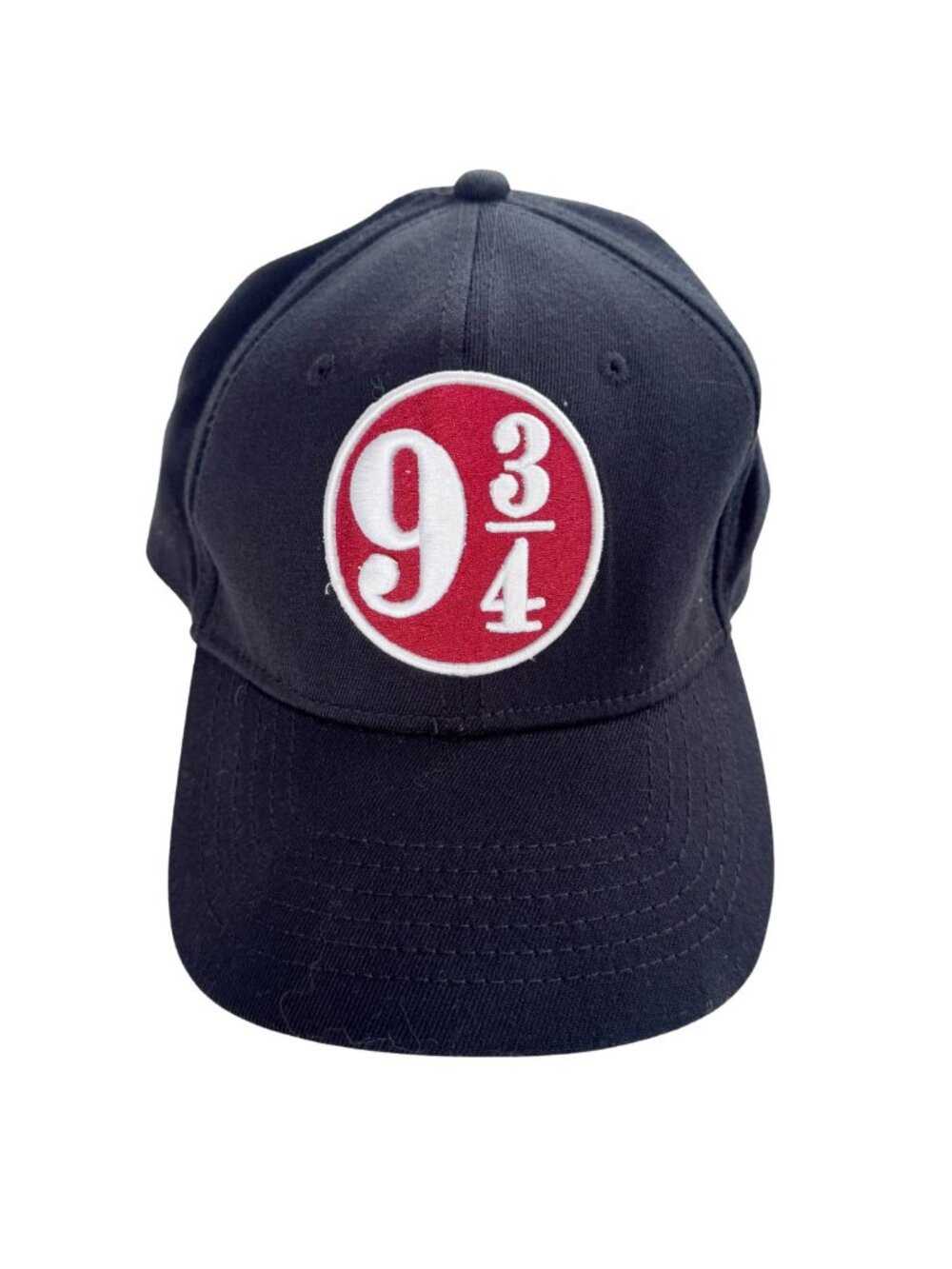 Harry Potter Black With Red And White 9 3/4 Platform One Size Fits Most Hat